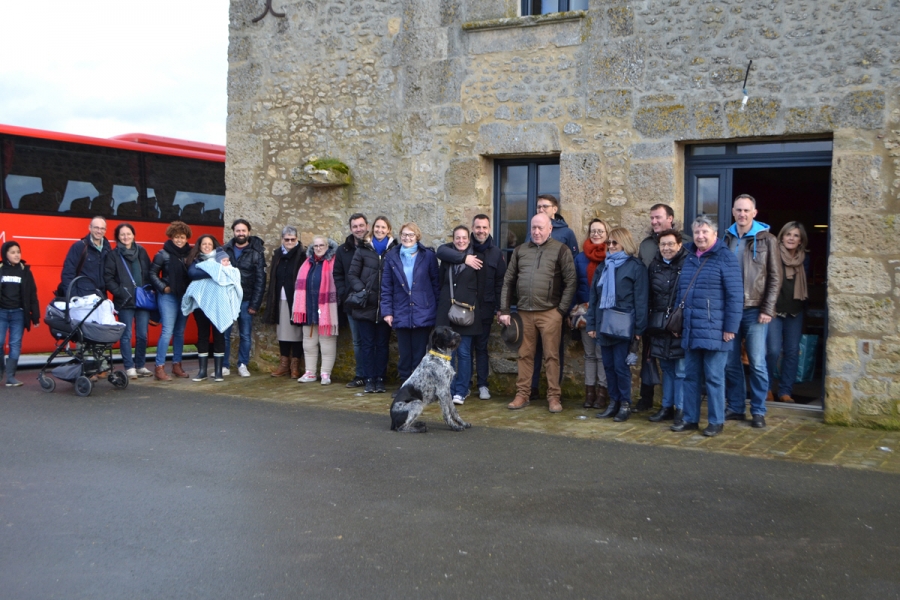 Photos avec l'éleveur